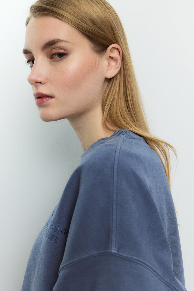 Text-Graphic Sweatshirt